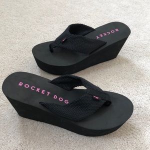 NWOB Rocket Dog Wedge Sandals